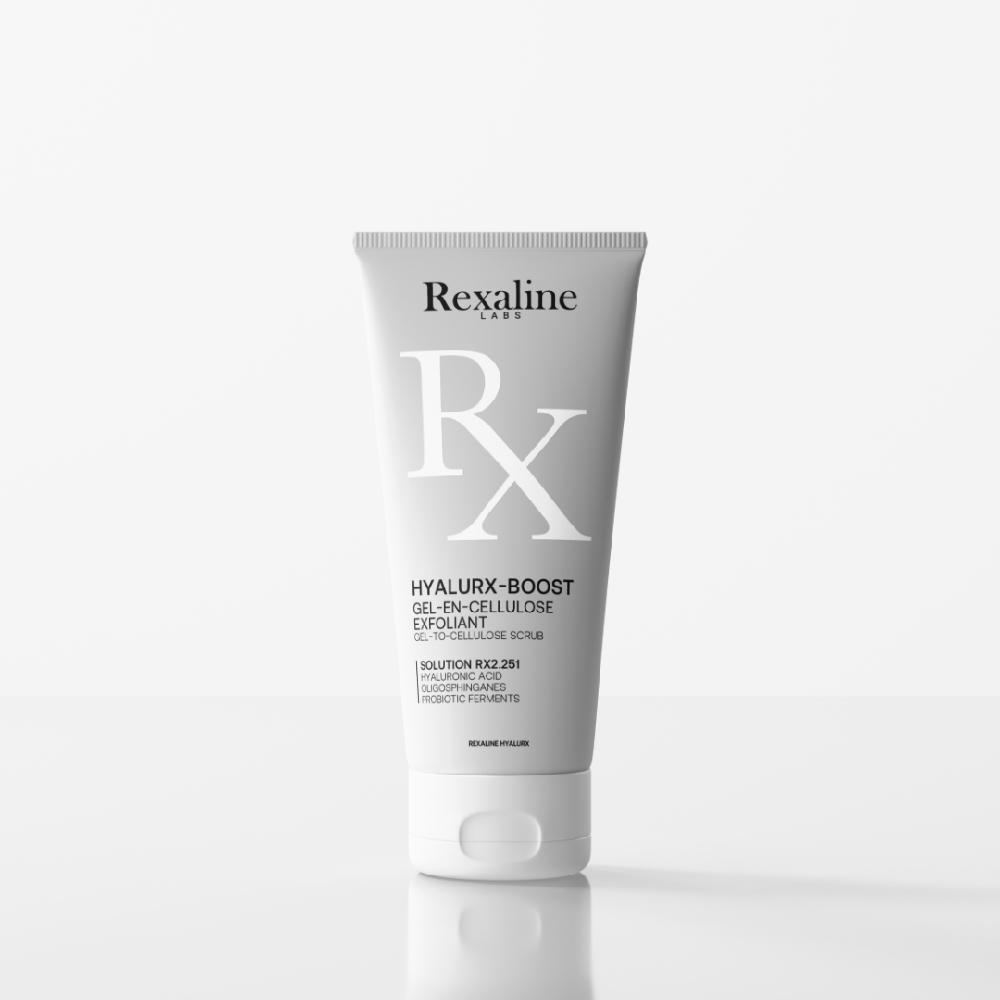 rexaline HyalurX Boost exfoliating cellulose gel