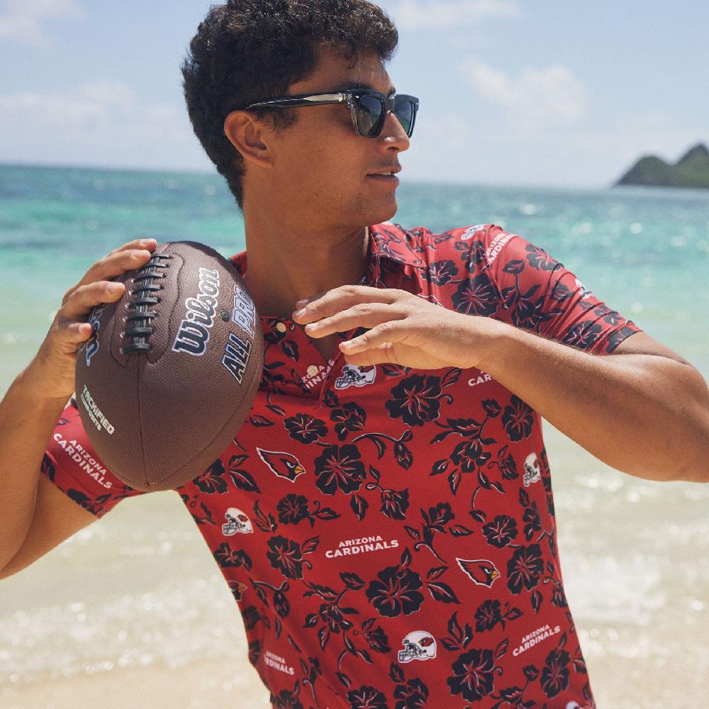 Reyn Spooner ARIZONA CARDINALS PUA PERFORMANCE POLO