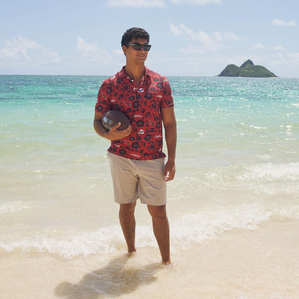 Reyn Spooner ARIZONA CARDINALS PUA PERFORMANCE POLO