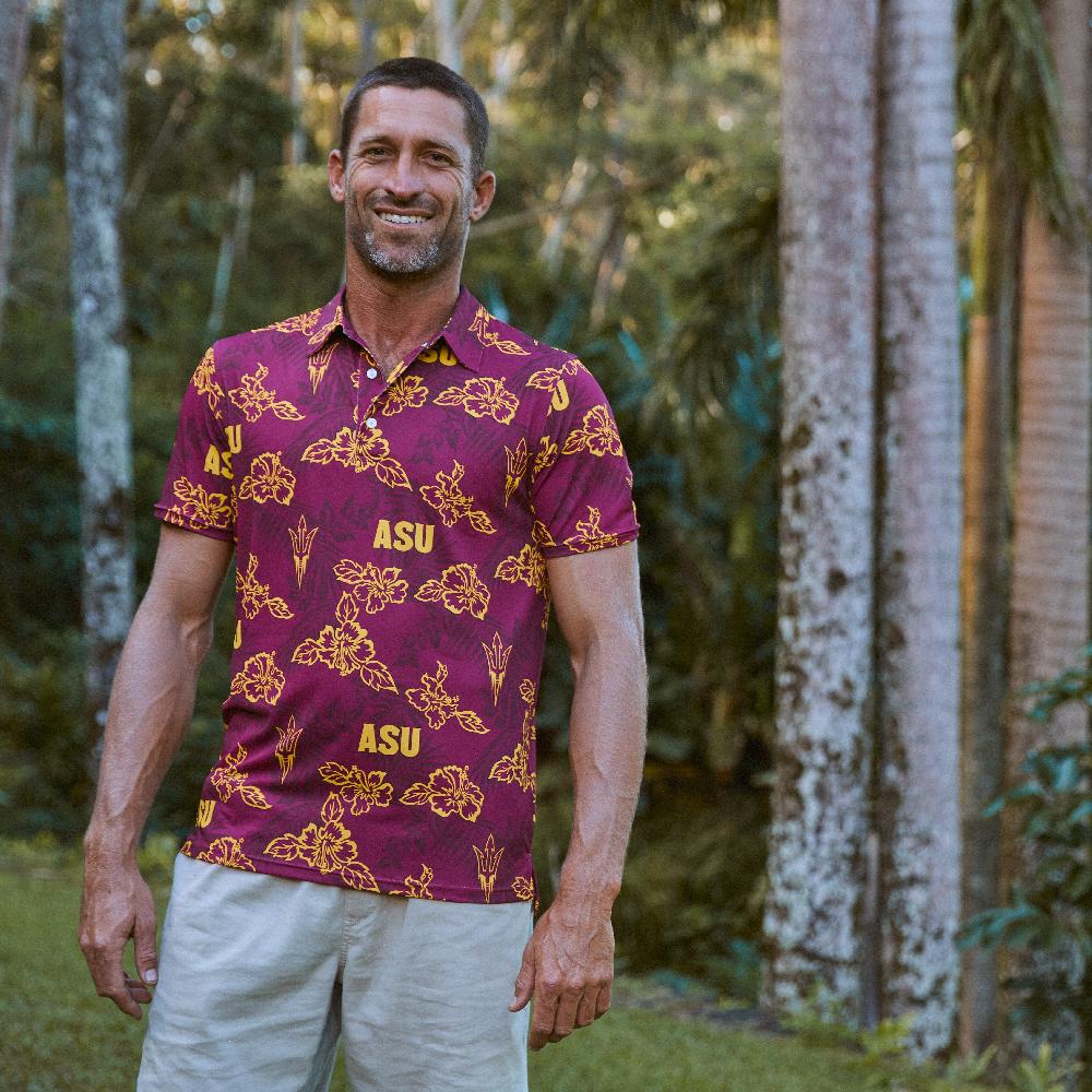 Reyn Spooner ARIZONA STATE UNIVERSITY PUA PERFORMANCE POLO