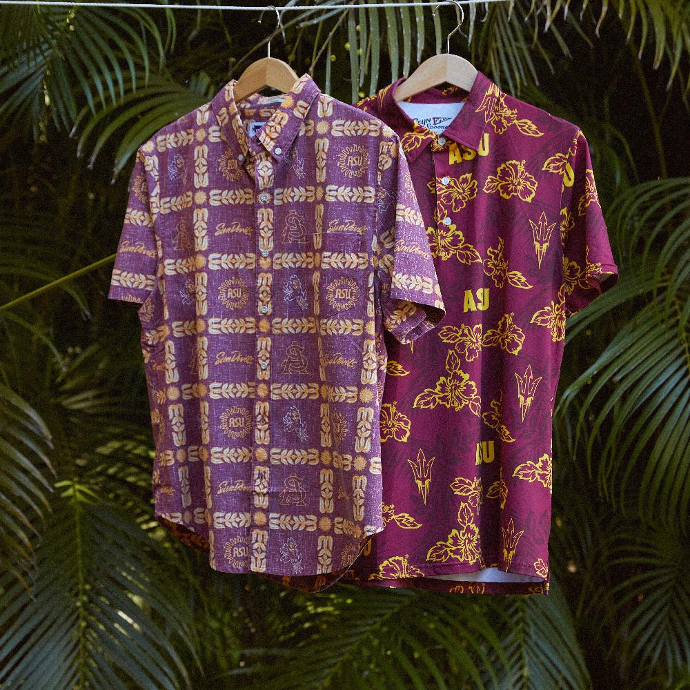 Reyn Spooner ARIZONA STATE UNIVERSITY PUA PERFORMANCE POLO