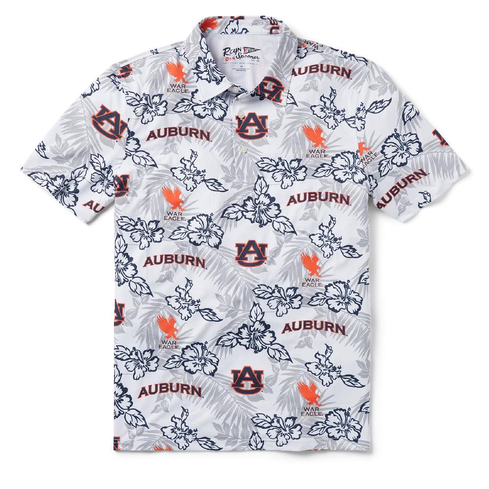reyn spooner AUBURN UNIVERSITY PUA PERFORMANCE POLO