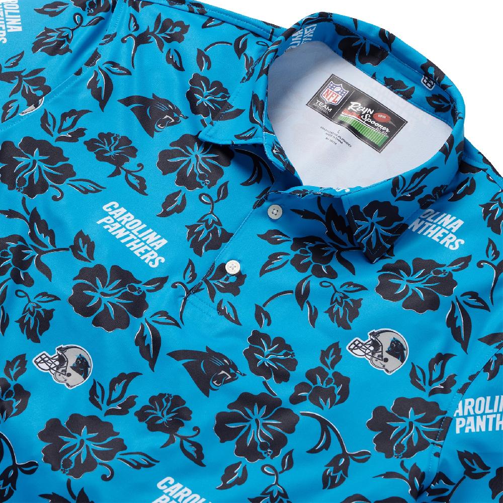 Reyn Spooner CAROLINA PANTHERS PUA PERFORMANCE POLO