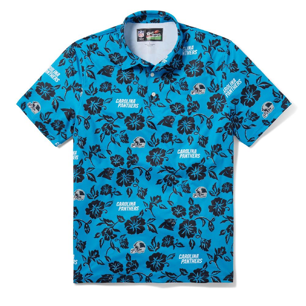 reyn spooner CAROLINA PANTHERS PUA PERFORMANCE POLO