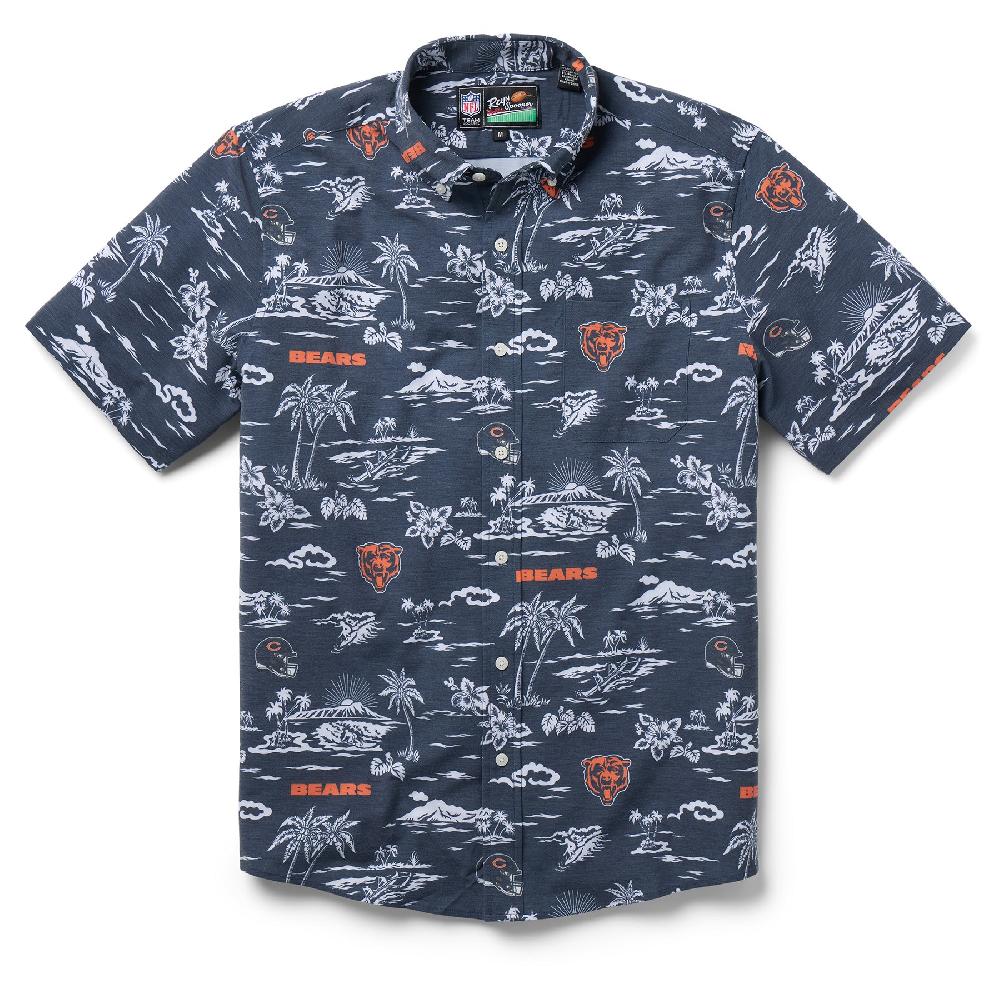 reyn spooner CHICAGO BEARS GAME DAY PERFORMANCE BUTTON FRONT