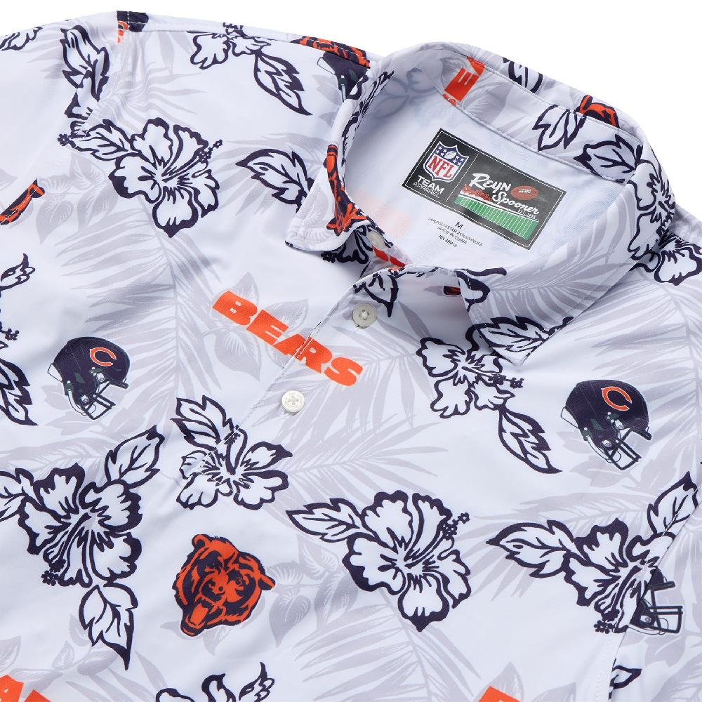 Reyn Spooner CHICAGO BEARS GAME DAY PERFORMANCE POLO