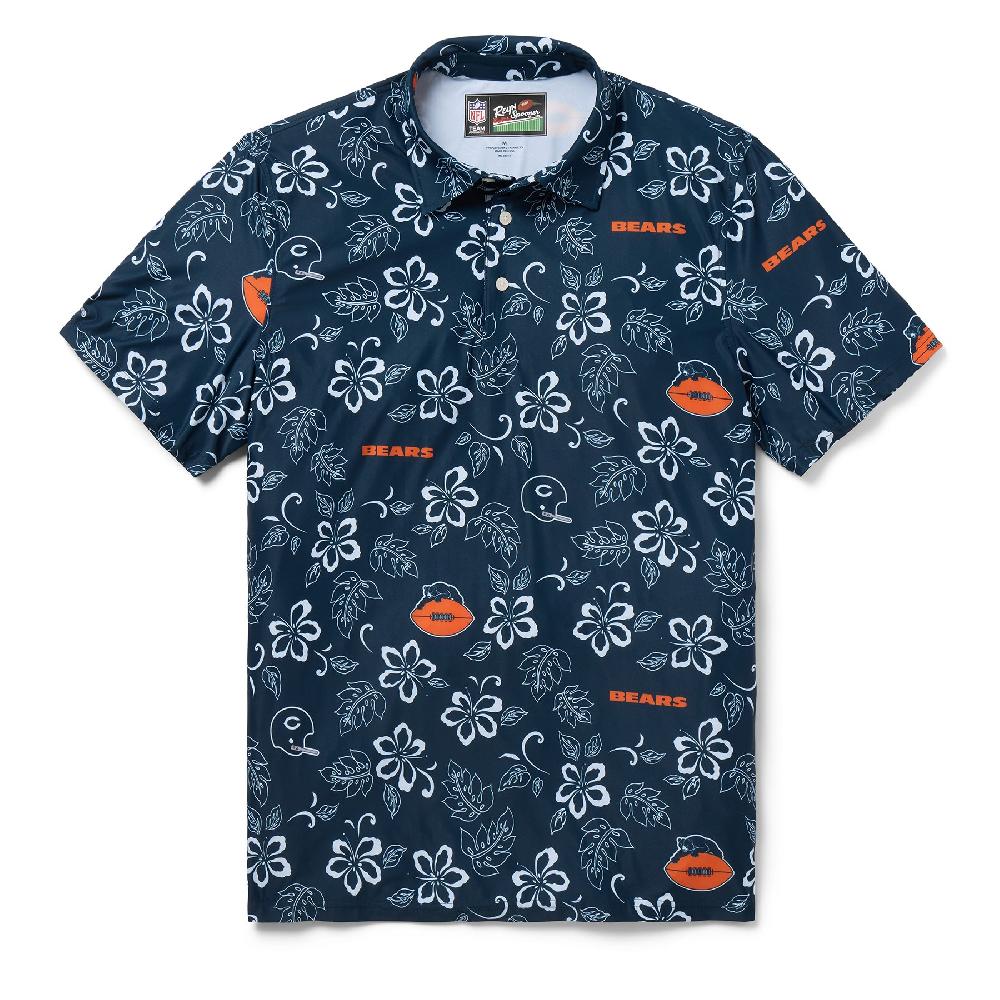 reyn spooner CHICAGO BEARS THROWBACK PERFORMANCE POLO