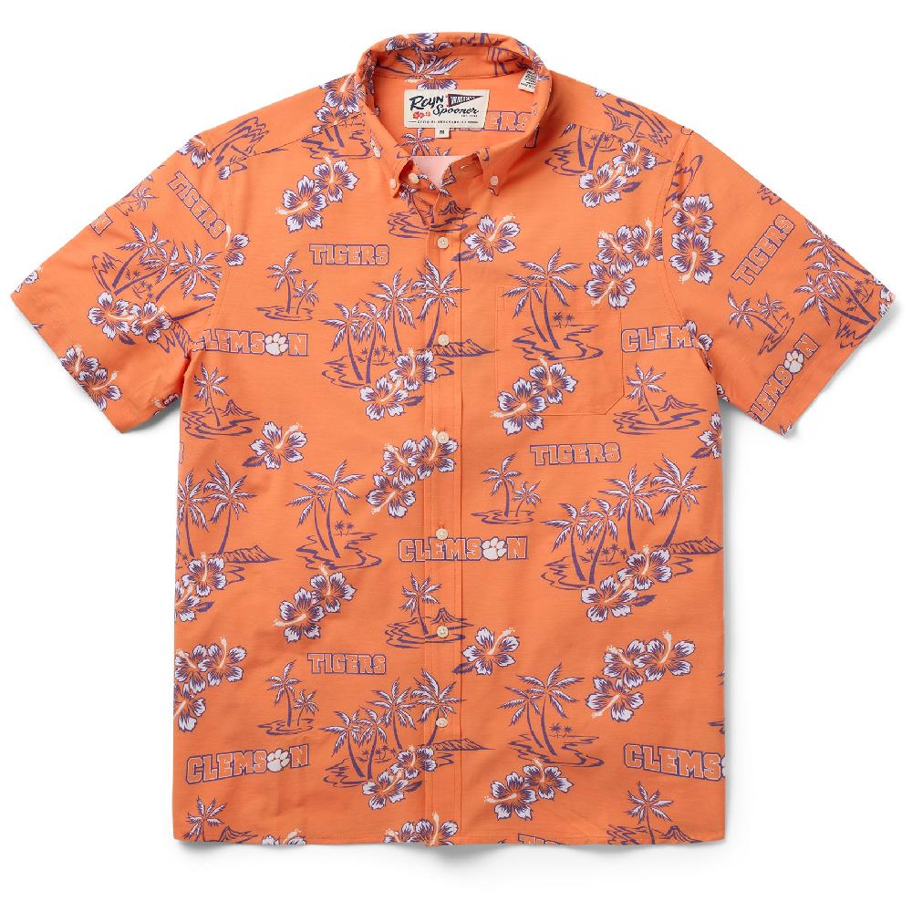 reyn spooner CLEMSON UNIVERSITY GAME DAY PERFORMANCE BUTTON FRONT