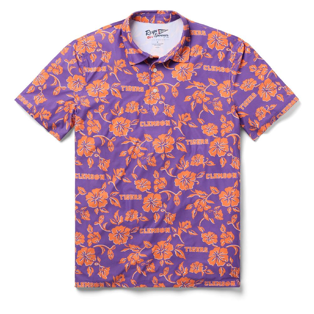 reyn spooner CLEMSON UNIVERSITY PUA PERFORMANCE POLO
