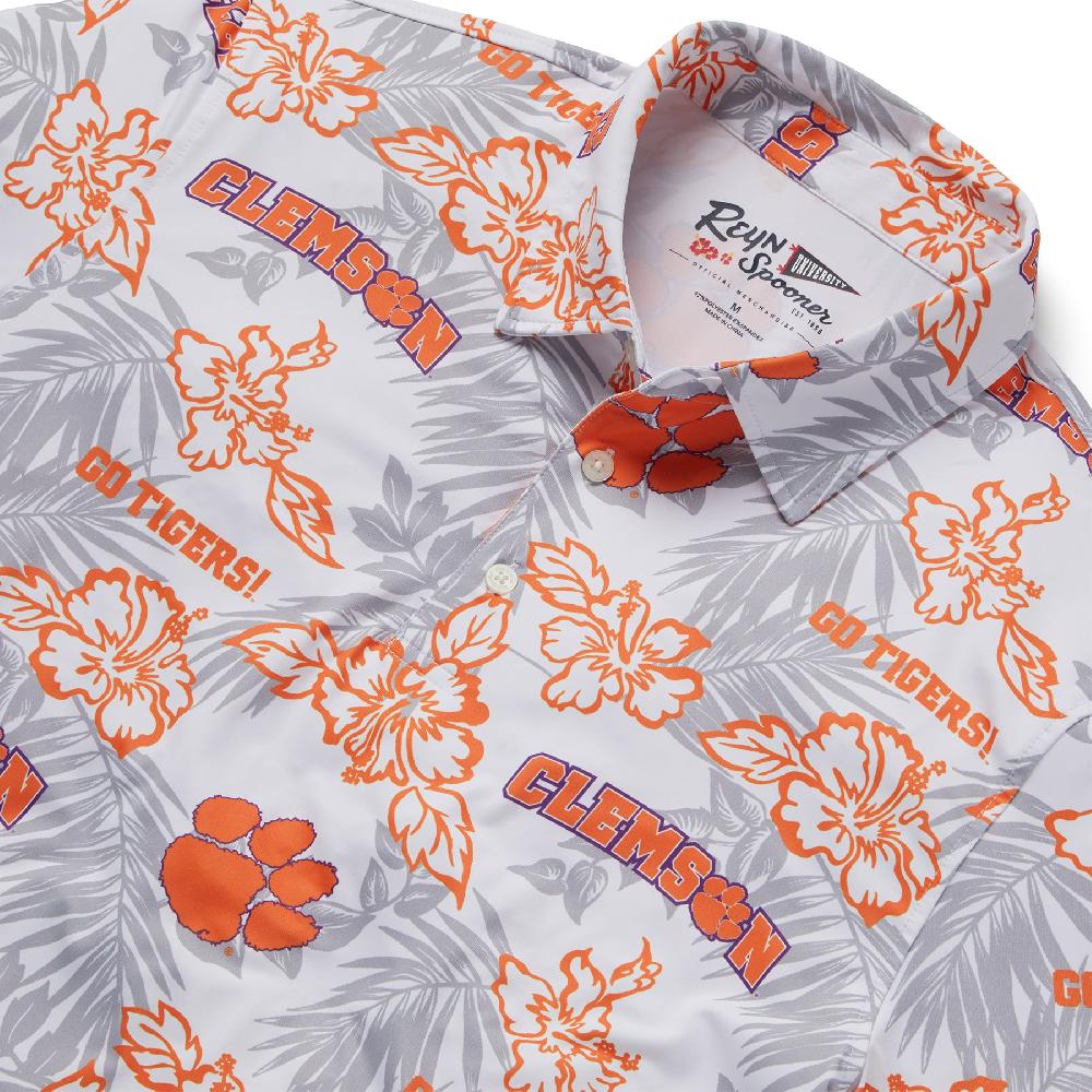 Reyn Spooner CLEMSON UNIVERSITY PUA PERFORMANCE POLO