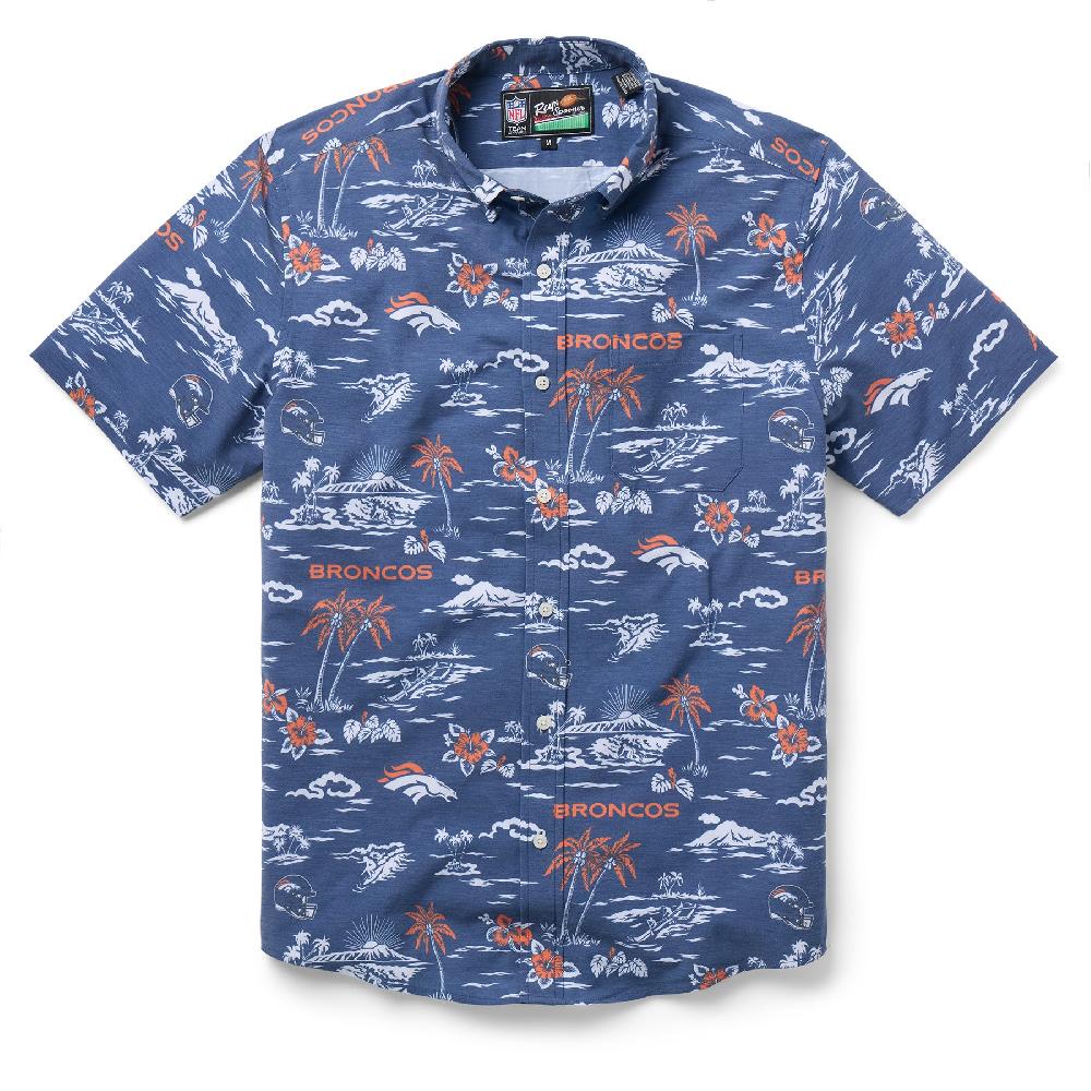 Reyn Spooner DENVER BRONCOS GAME DAY PERFORMANCE BUTTON FRONT