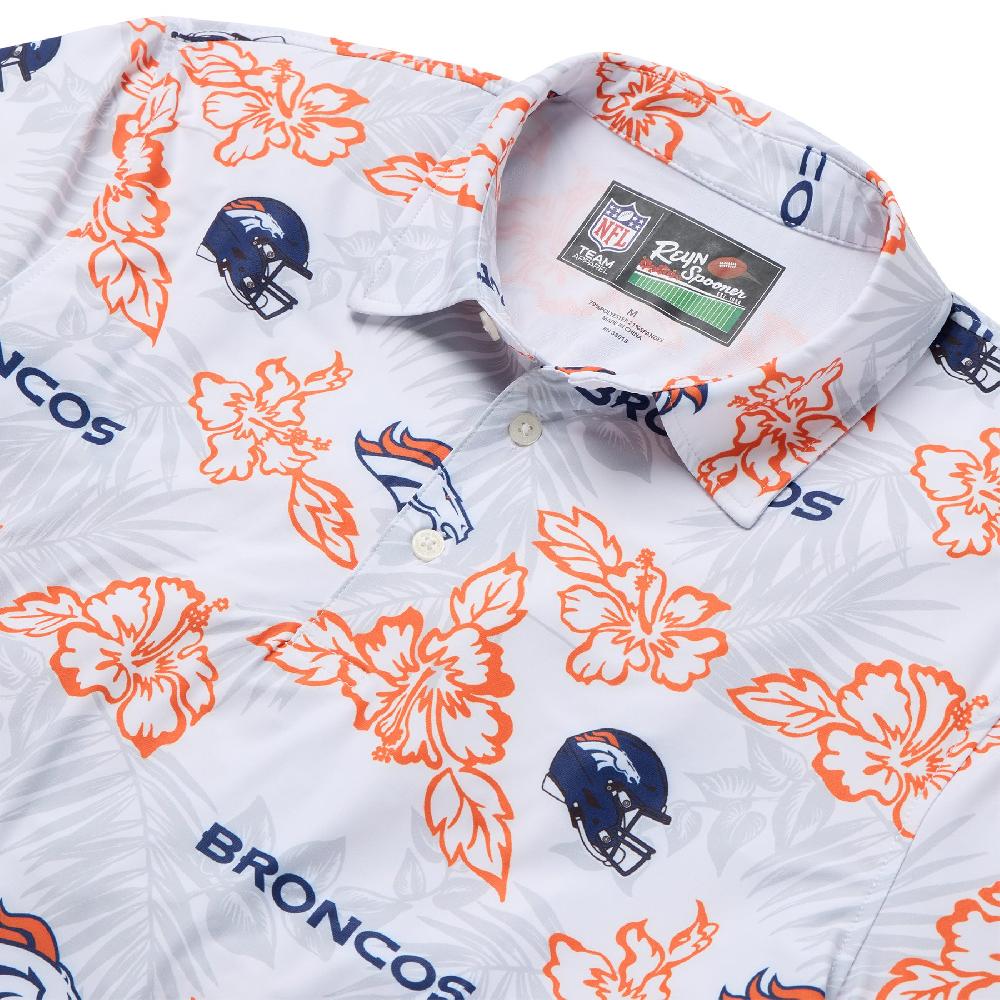 Reyn Spooner DENVER BRONCOS GAME DAY PERFORMANCE POLO