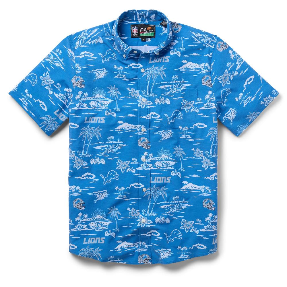 reyn spooner DETROIT LIONS GAME DAY PERFORMANCE BUTTON FRONT