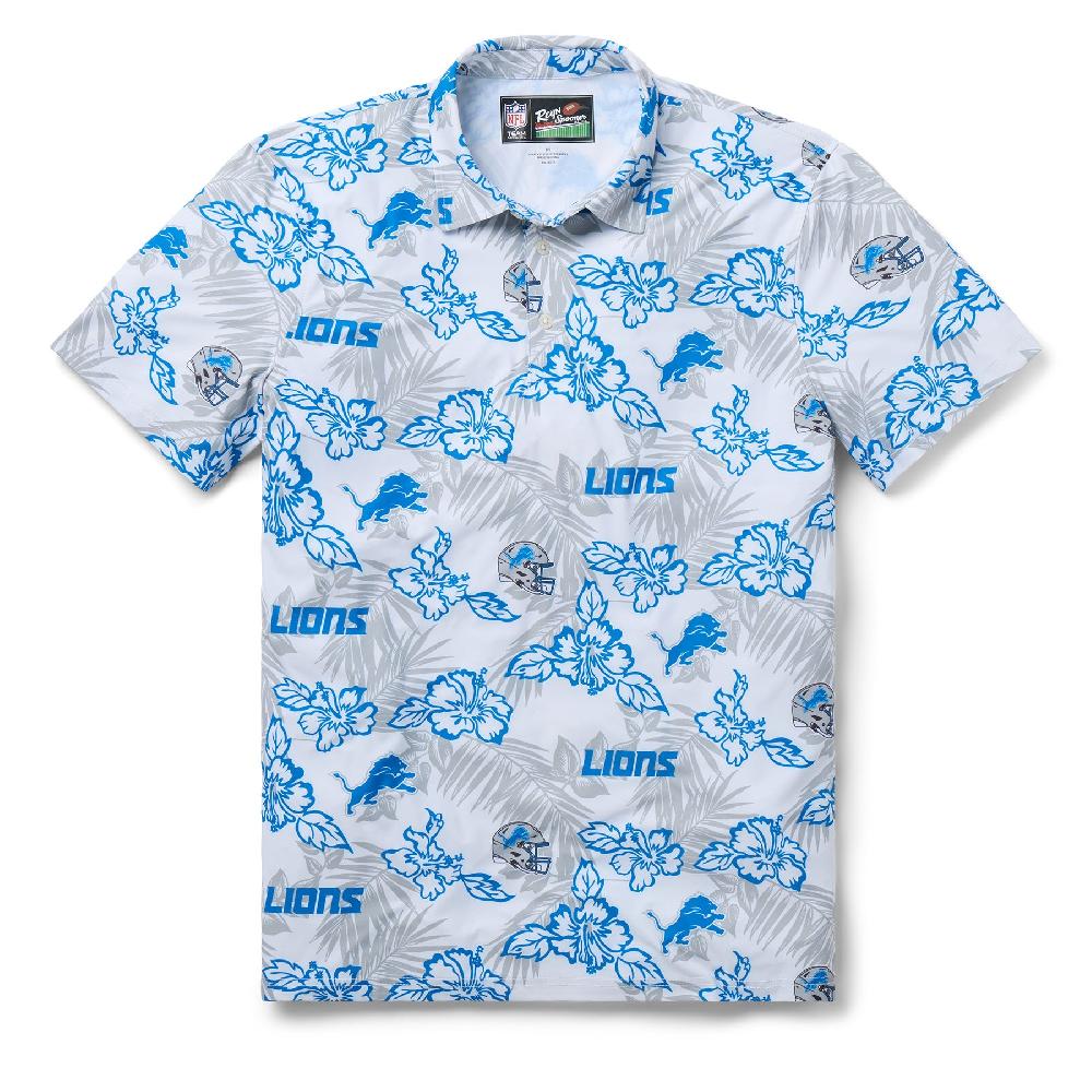 reyn spooner DETROIT LIONS GAME DAY PERFORMANCE POLO