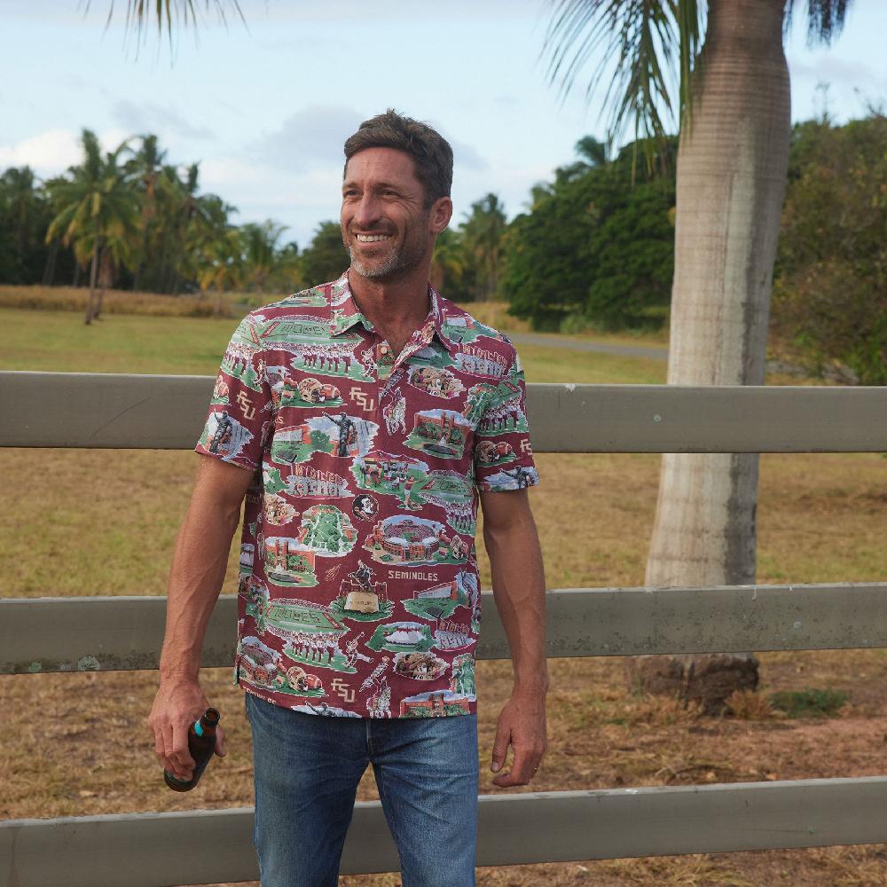 Reyn Spooner FLORIDA STATE UNIVERSITY SCENIC PERFORMANCE POLO