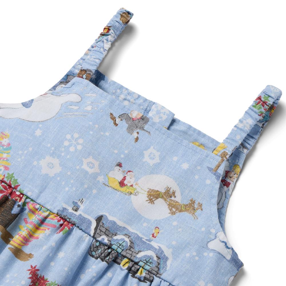 Reyn Spooner FROSTY THE SNOWMAN™ LILY GIRLS SUNDRESS