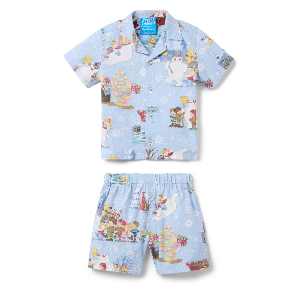reyn spooner FROSTY THE SNOWMAN™ TODDLER CABANA SET