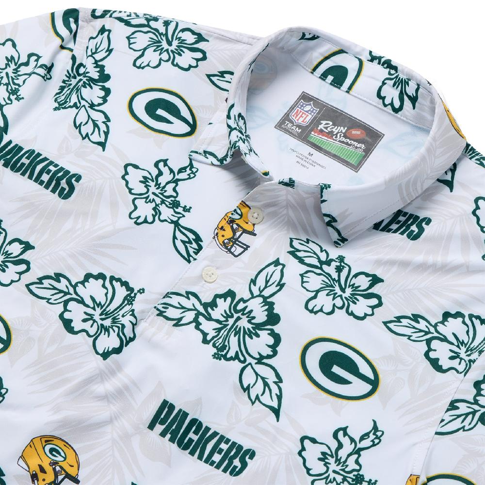 Reyn Spooner GREEN BAY PACKERS GAME DAY PERFORMANCE POLO
