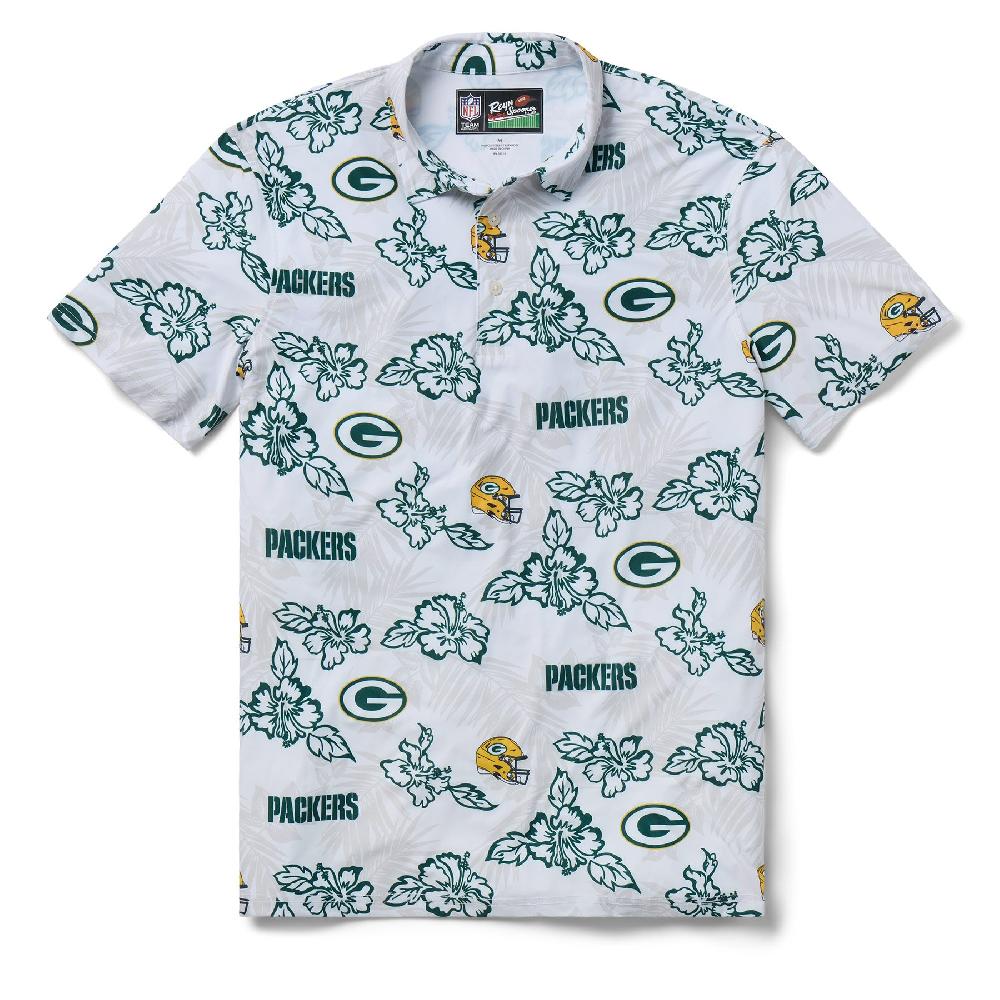 reyn spooner GREEN BAY PACKERS GAME DAY PERFORMANCE POLO