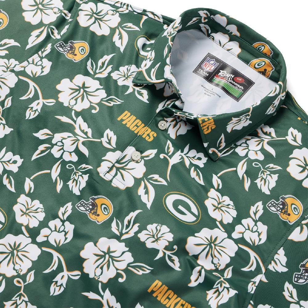 Reyn Spooner GREEN BAY PACKERS PUA PERFORMANCE POLO