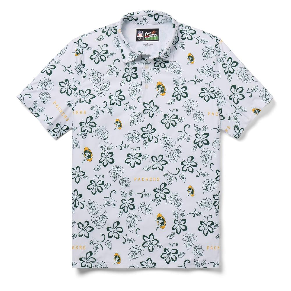 reyn spooner GREEN BAY PACKERS THROWBACK PERFORMANCE POLO