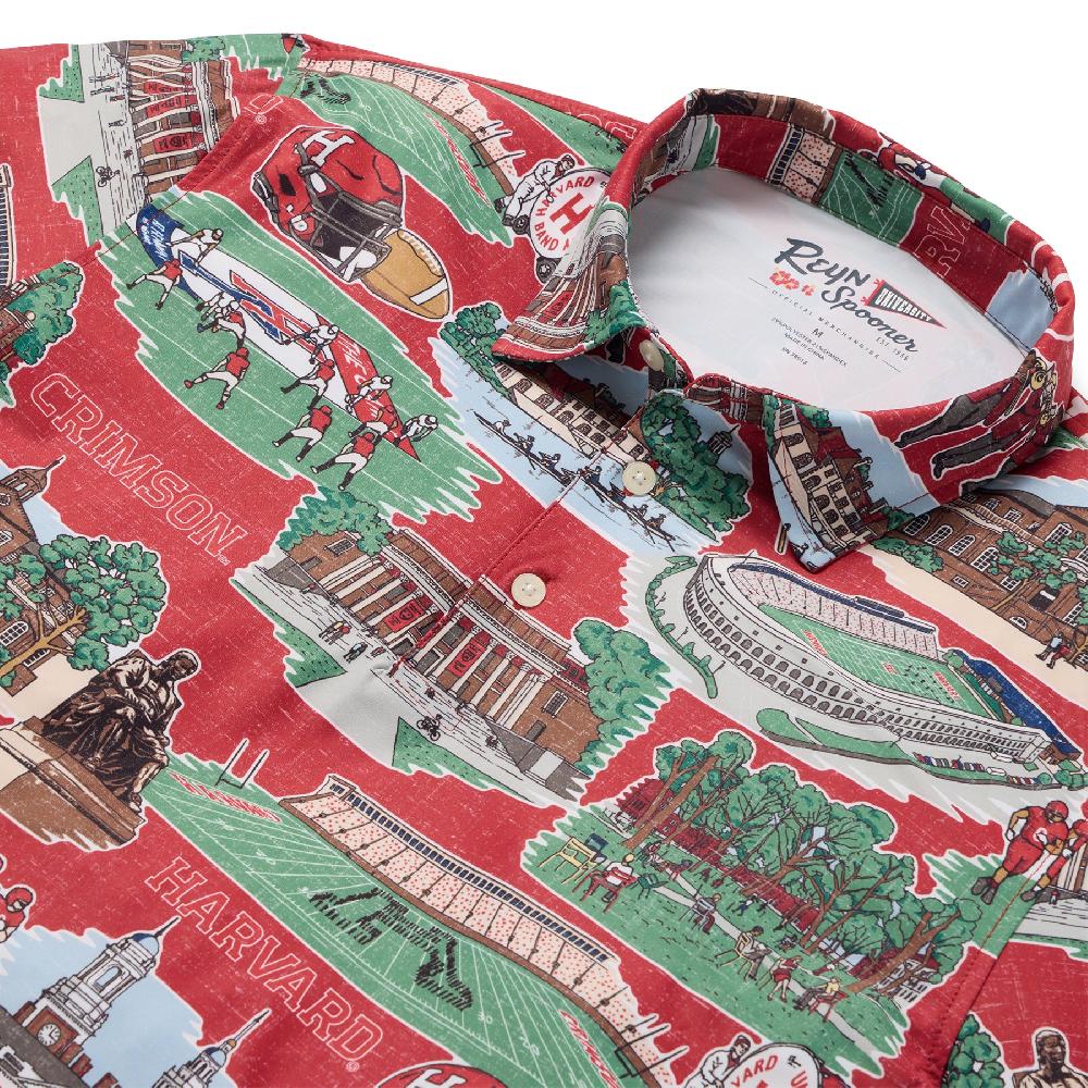 Reyn Spooner HARVARD UNIVERSITY SCENIC PERFORMANCE POLO