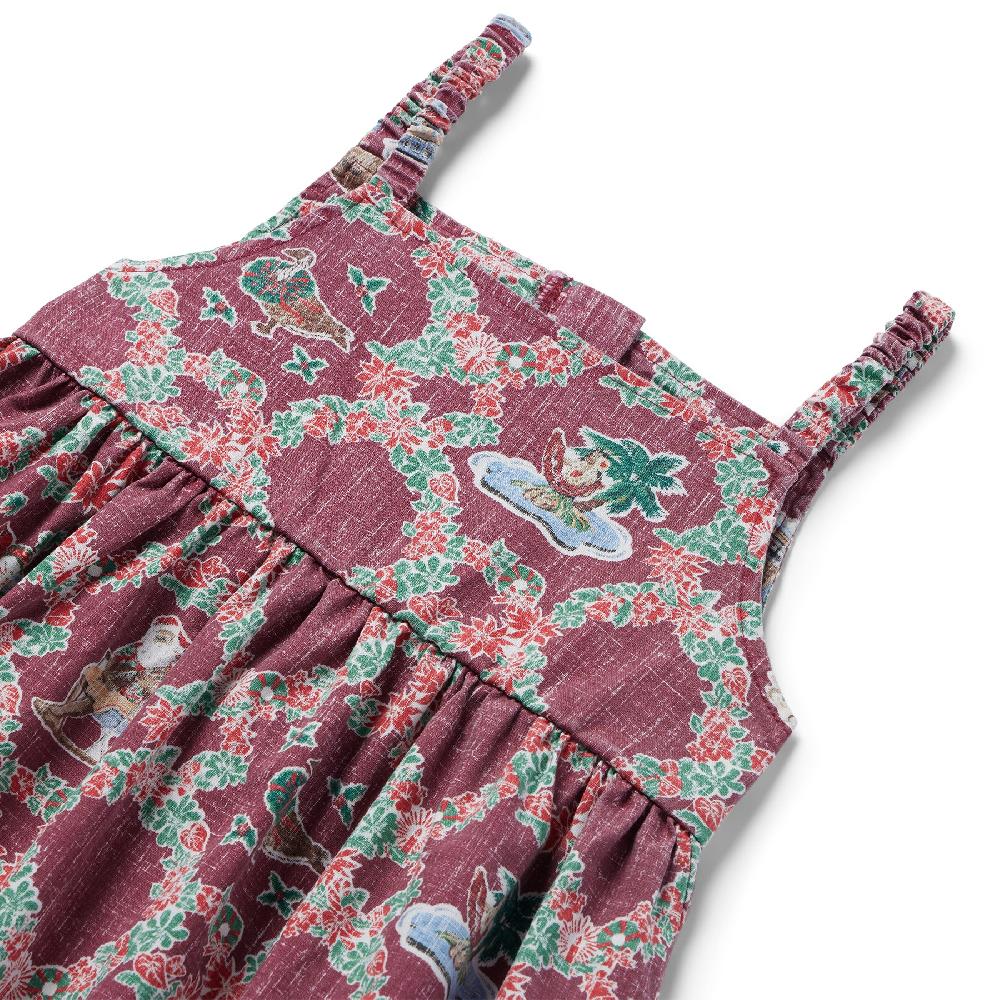 Reyn Spooner HAWAIIAN CHRISTMAS 2023 40TH ANNIVERSARY GIRLS SUNDRESS