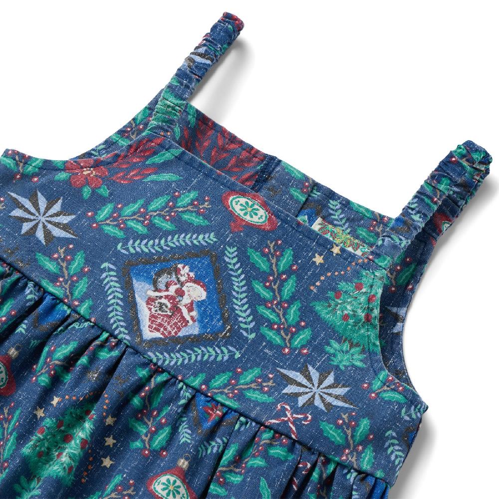 Reyn Spooner HAWAIIAN CHRISTMAS 2025 LILY GIRLS SUNDRESS