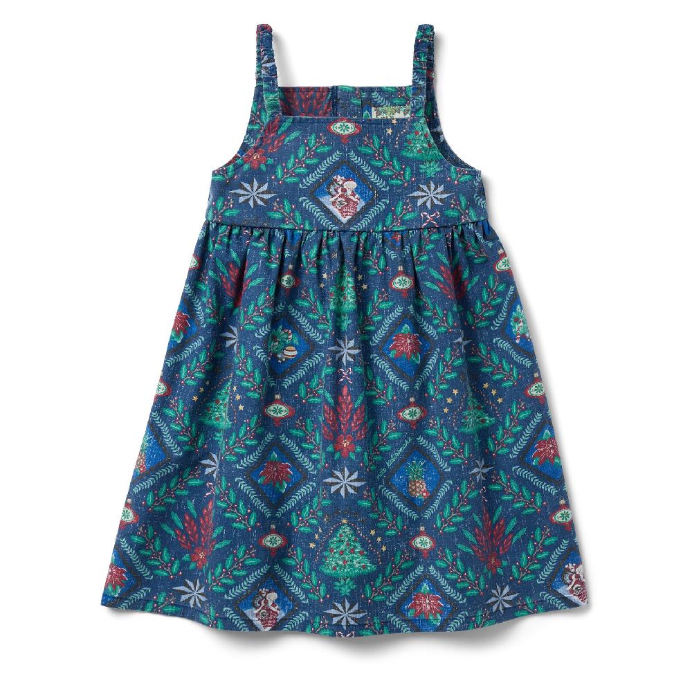 reyn spooner HAWAIIAN CHRISTMAS 2025 LILY GIRLS SUNDRESS