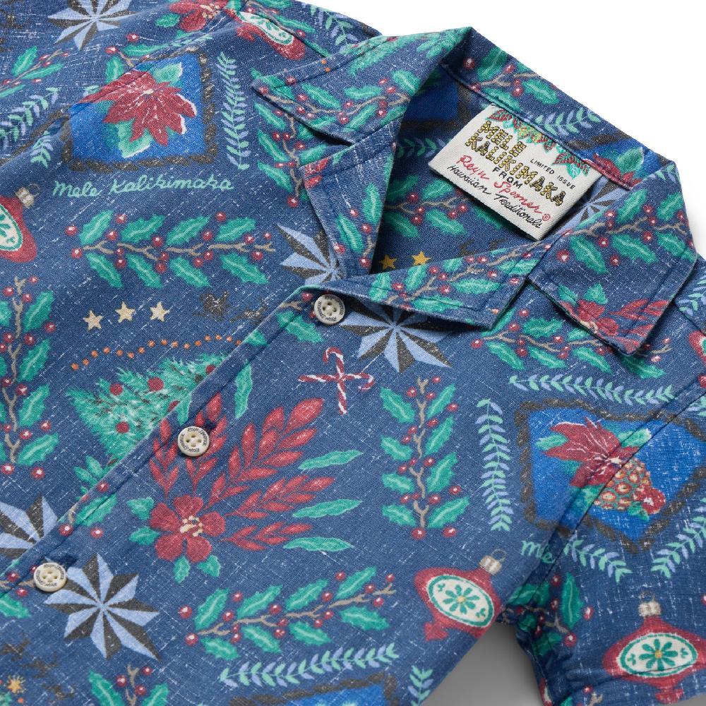 Reyn Spooner HAWAIIAN CHRISTMAS 2025 TODDLER CABANA SET