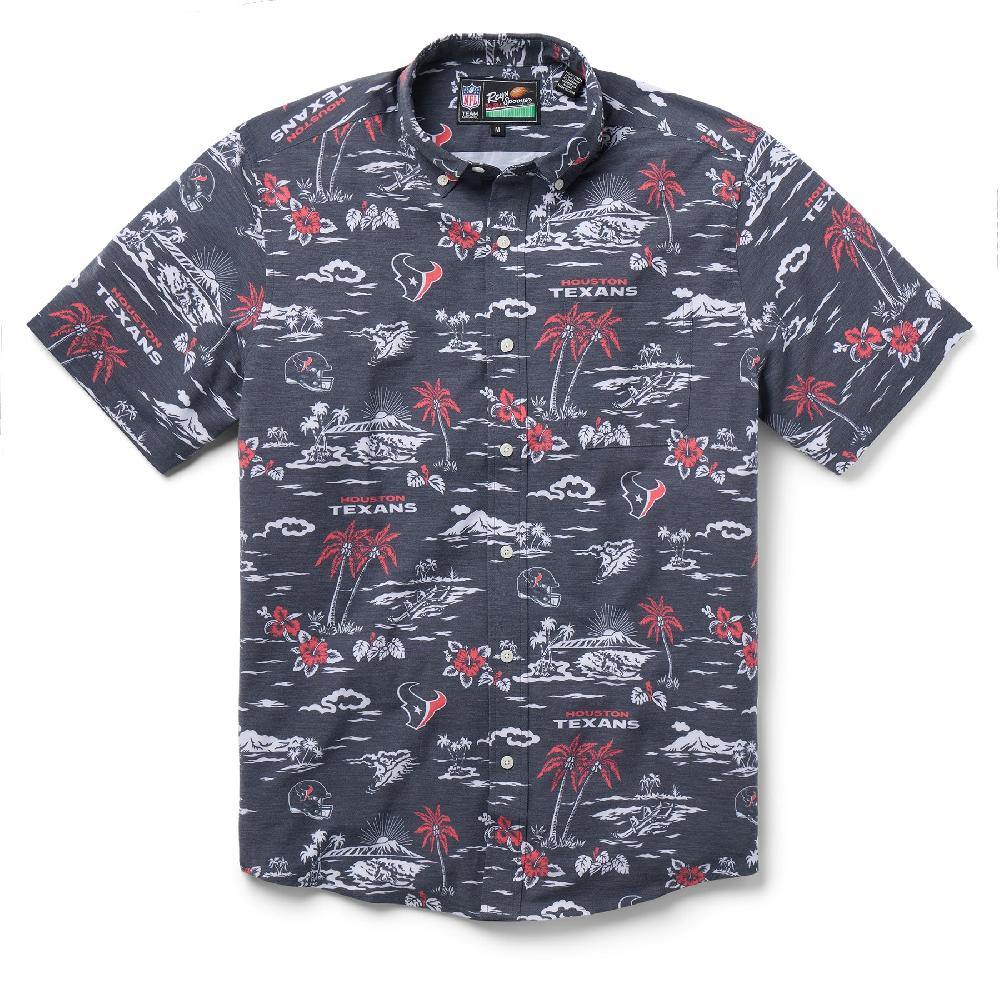 reyn spooner HOUSTON TEXANS GAME DAY PERFORMANCE BUTTON FRONT