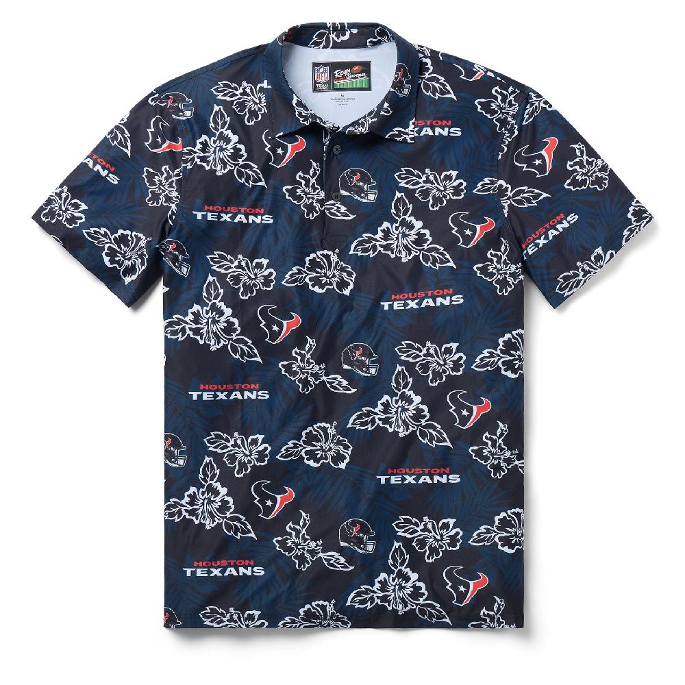 Reyn Spooner HOUSTON TEXANS GAME DAY PERFORMANCE POLO