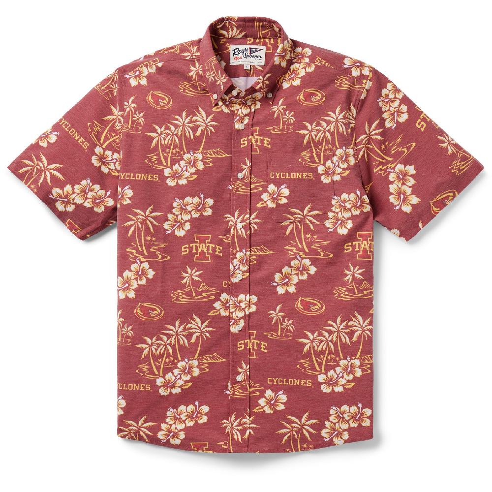 reyn spooner IOWA STATE UNIVERSITY GAME DAY PERFORMANCE BUTTON FRONT