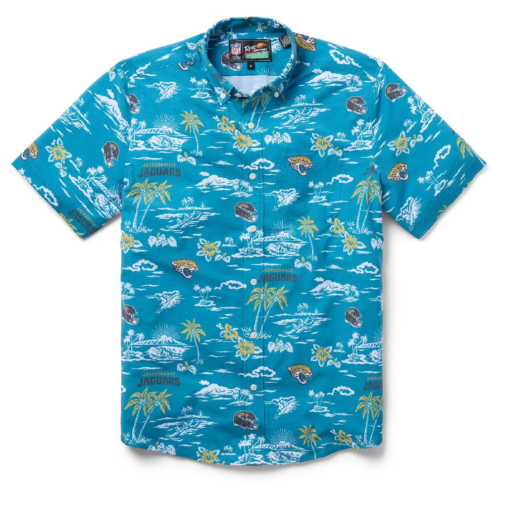 reyn spooner JACKSONVILLE JAGUARS GAME DAY PERFORMANCE BUTTON FRONT