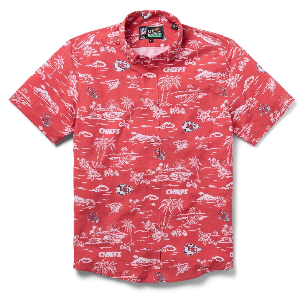 reyn spooner KANSAS CITY CHIEFS GAME DAY PERFORMANCE BUTTON FRONT