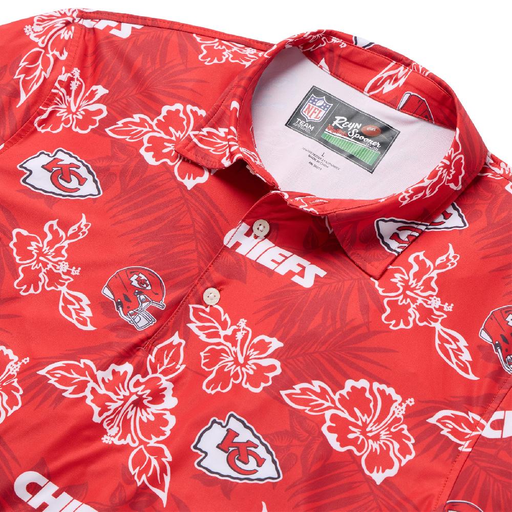 Reyn Spooner KANSAS CITY CHIEFS GAME DAY PERFORMANCE POLO