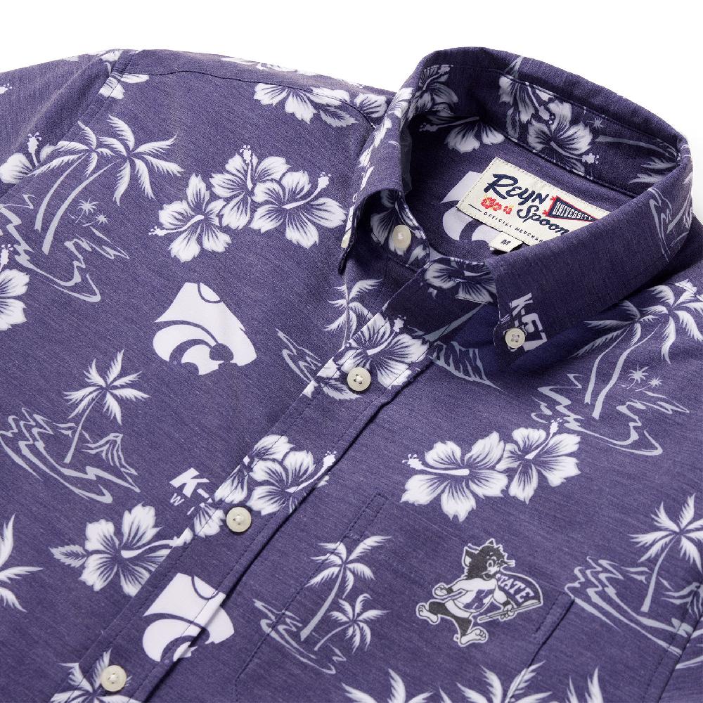 Reyn Spooner KANSAS STATE UNIVERSITY GAME DAY PERFORMANCE BUTTON FRONT