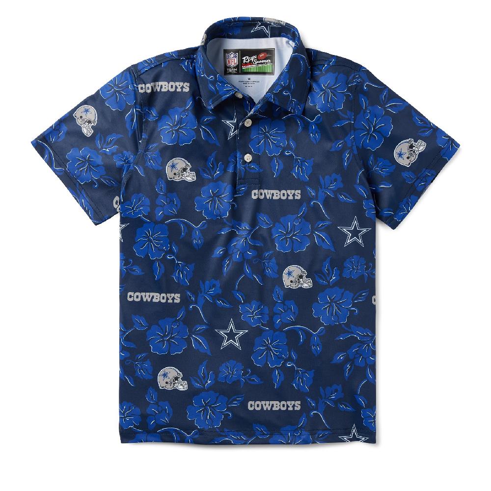 reyn spooner KIDS DALLAS COWBOYS PUA PERFORMANCE POLO