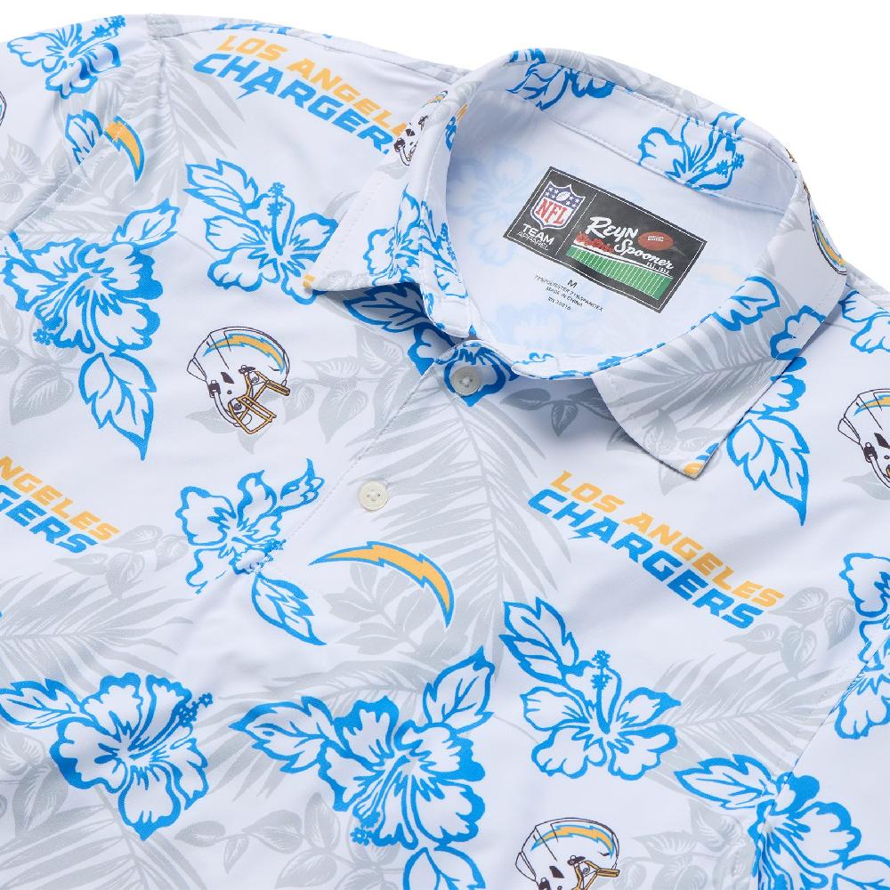 Reyn Spooner LOS ANGELES CHARGERS GAME DAY PERFORMANCE POLO