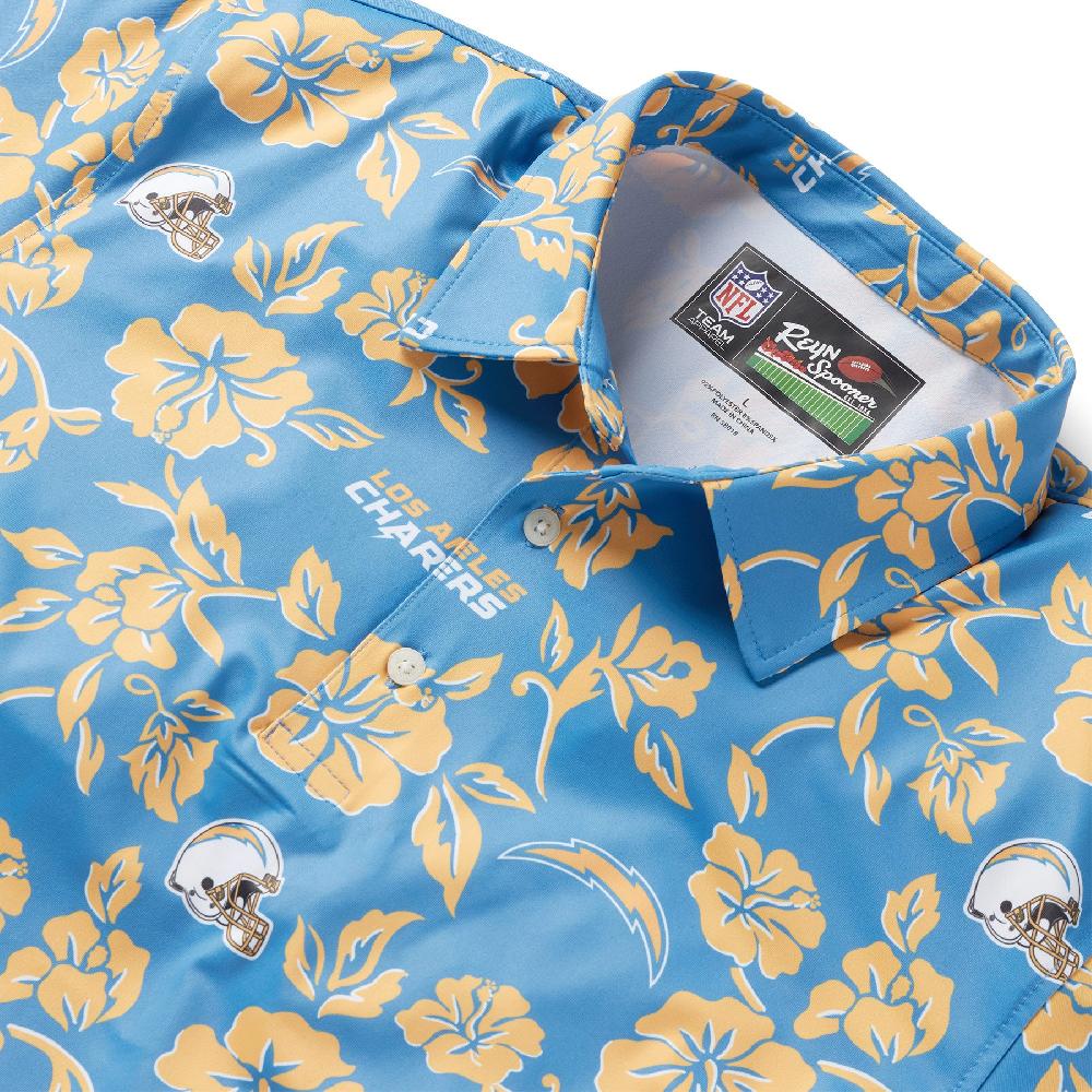 Reyn Spooner LOS ANGELES CHARGERS PUA PERFORMANCE POLO