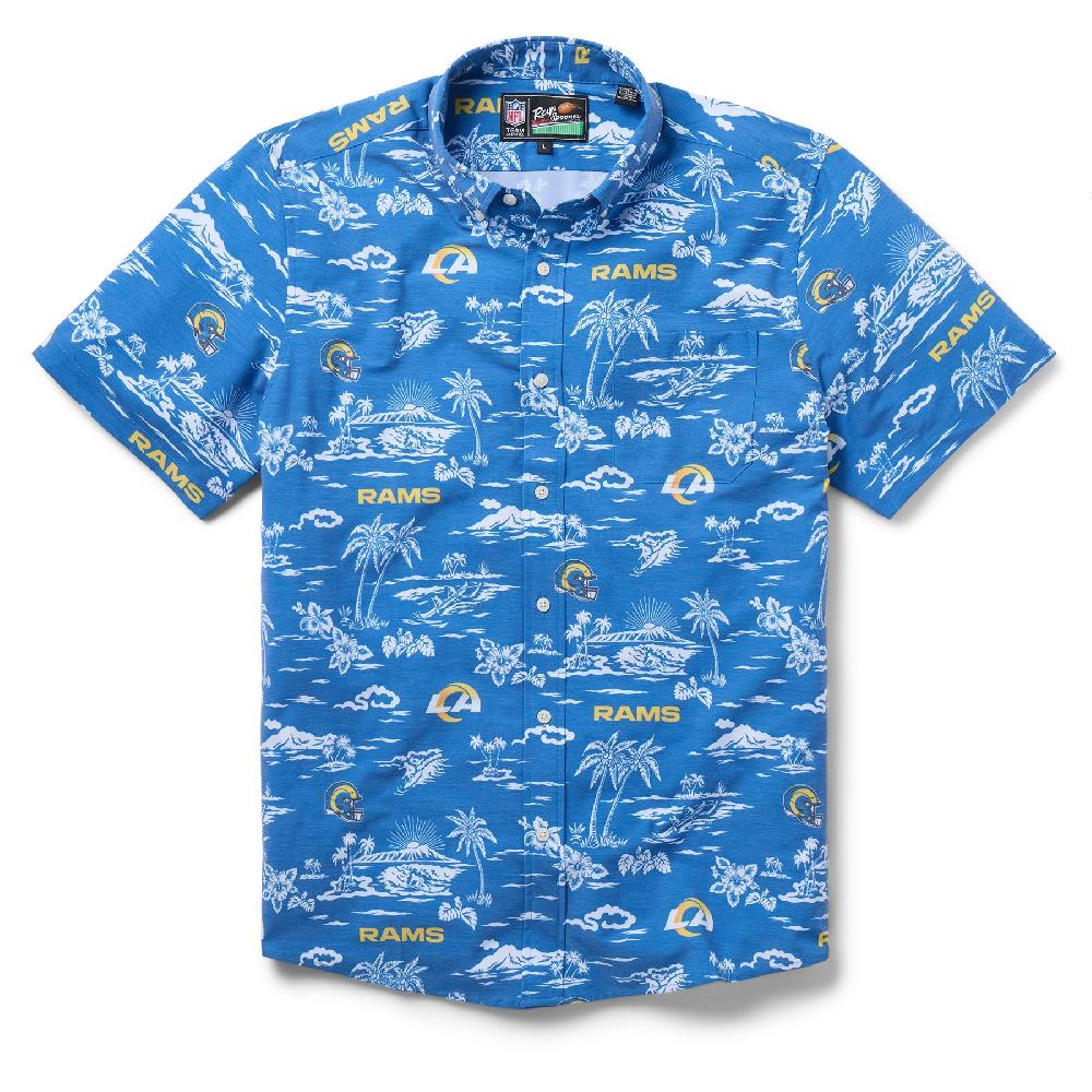 reyn spooner LOS ANGELES RAMS GAME DAY PERFORMANCE BUTTON FRONT