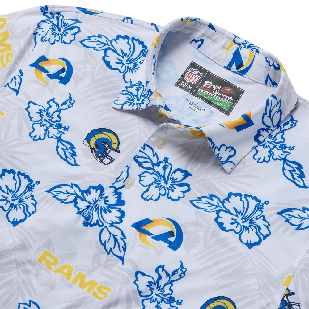 Reyn Spooner LOS ANGELES RAMS GAME DAY PERFORMANCE POLO