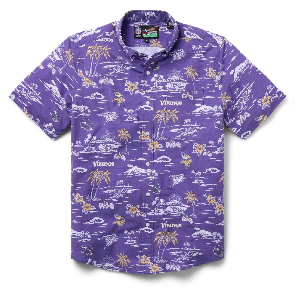 reyn spooner MINNESOTA VIKINGS GAME DAY PERFORMANCE BUTTON FRONT