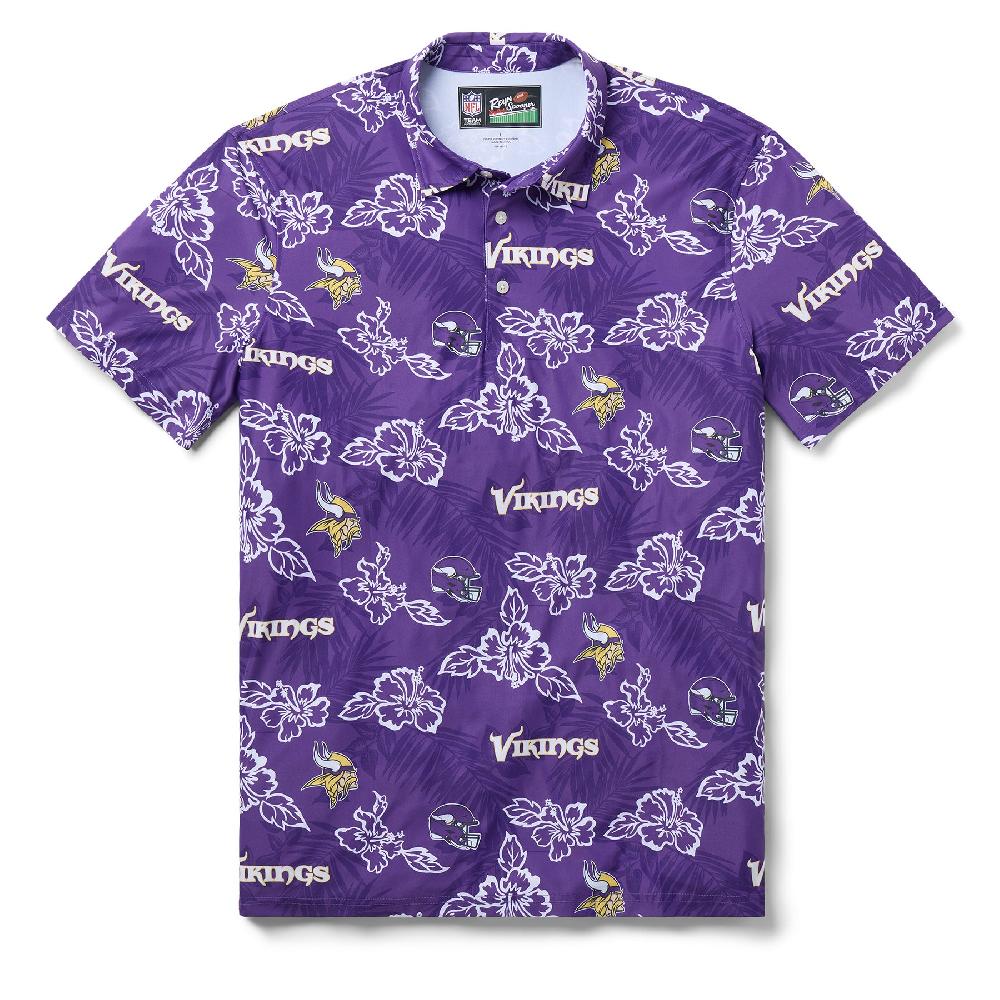 reyn spooner MINNESOTA VIKINGS GAME DAY PERFORMANCE POLO