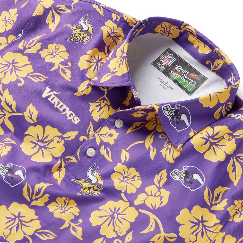 Reyn Spooner MINNESOTA VIKINGS PUA PERFORMANCE POLO