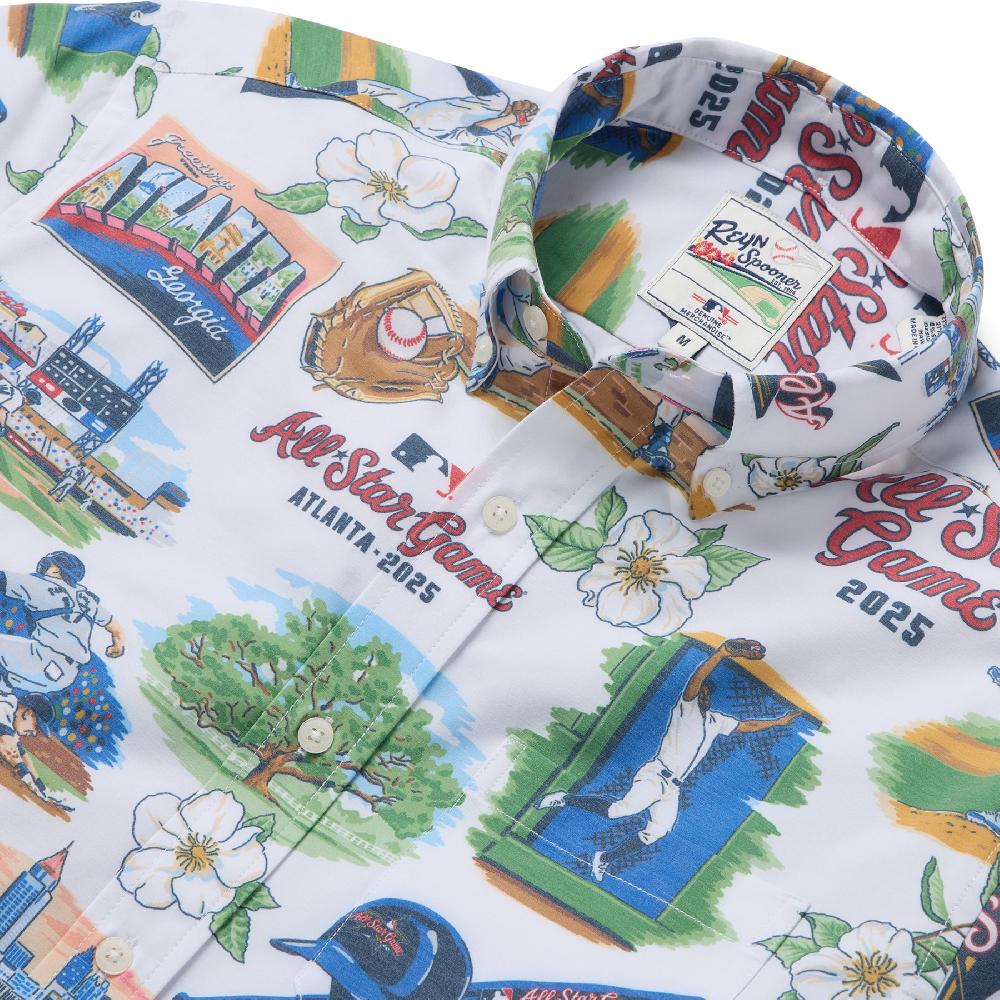 Reyn Spooner MLB® ALL-STAR GAME 2025 PERFORMANCE BUTTON FRONT
