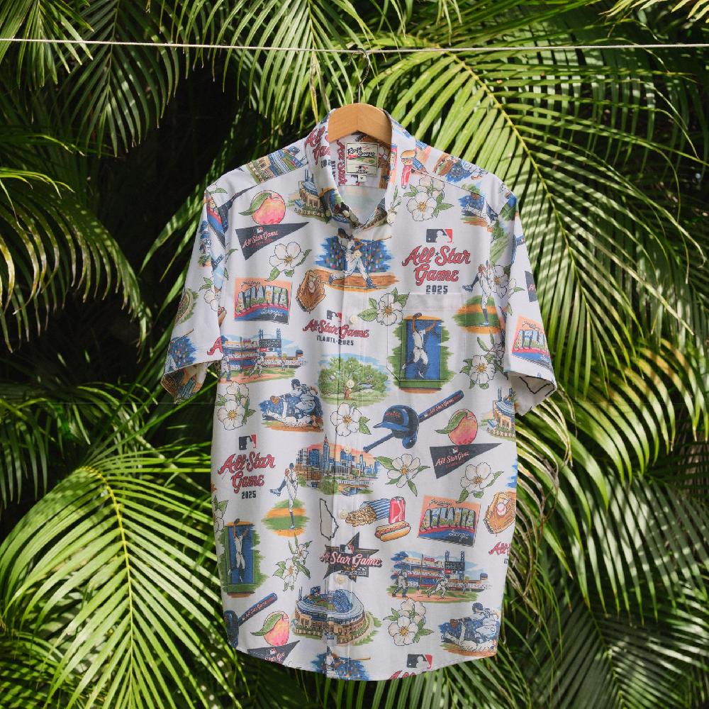 Reyn Spooner MLB® ALL-STAR GAME 2025 PERFORMANCE BUTTON FRONT