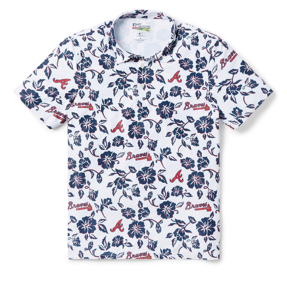 reyn spooner MLB® ATLANTA BRAVES GAME DAY PERFORMANCE POLO