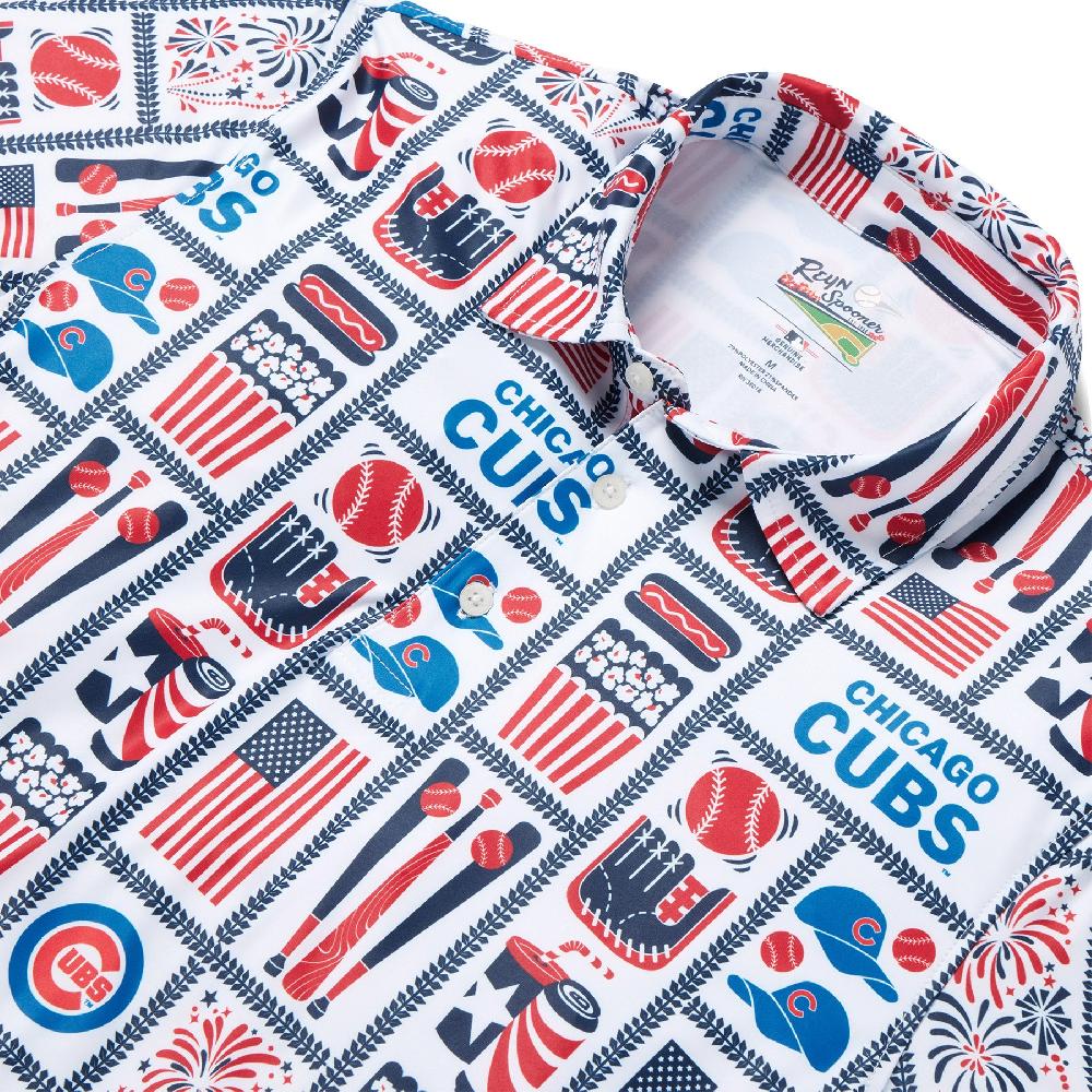 Reyn Spooner MLB® CHICAGO CUBS AMERICANA PERFORMANCE POLO