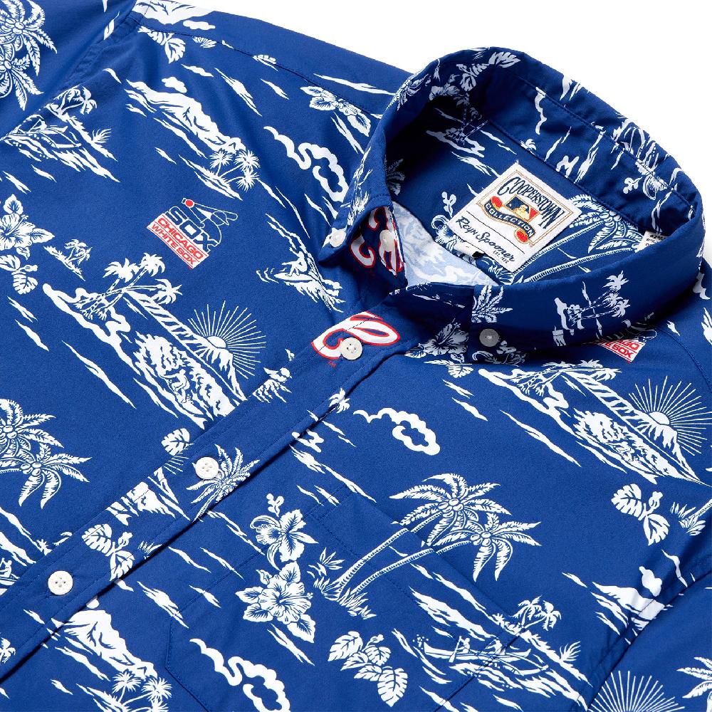 Reyn Spooner MLB® CHICAGO WHITE SOX COOPERSTOWN PERFORMANCE BUTTON FRONT